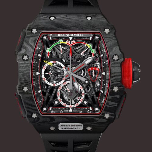RICHARD MILLE RM50-03 TOURBILLON SPLIT-SECONDS CHRONOGRAPH MCLAREN F1 LIMITED EDITON